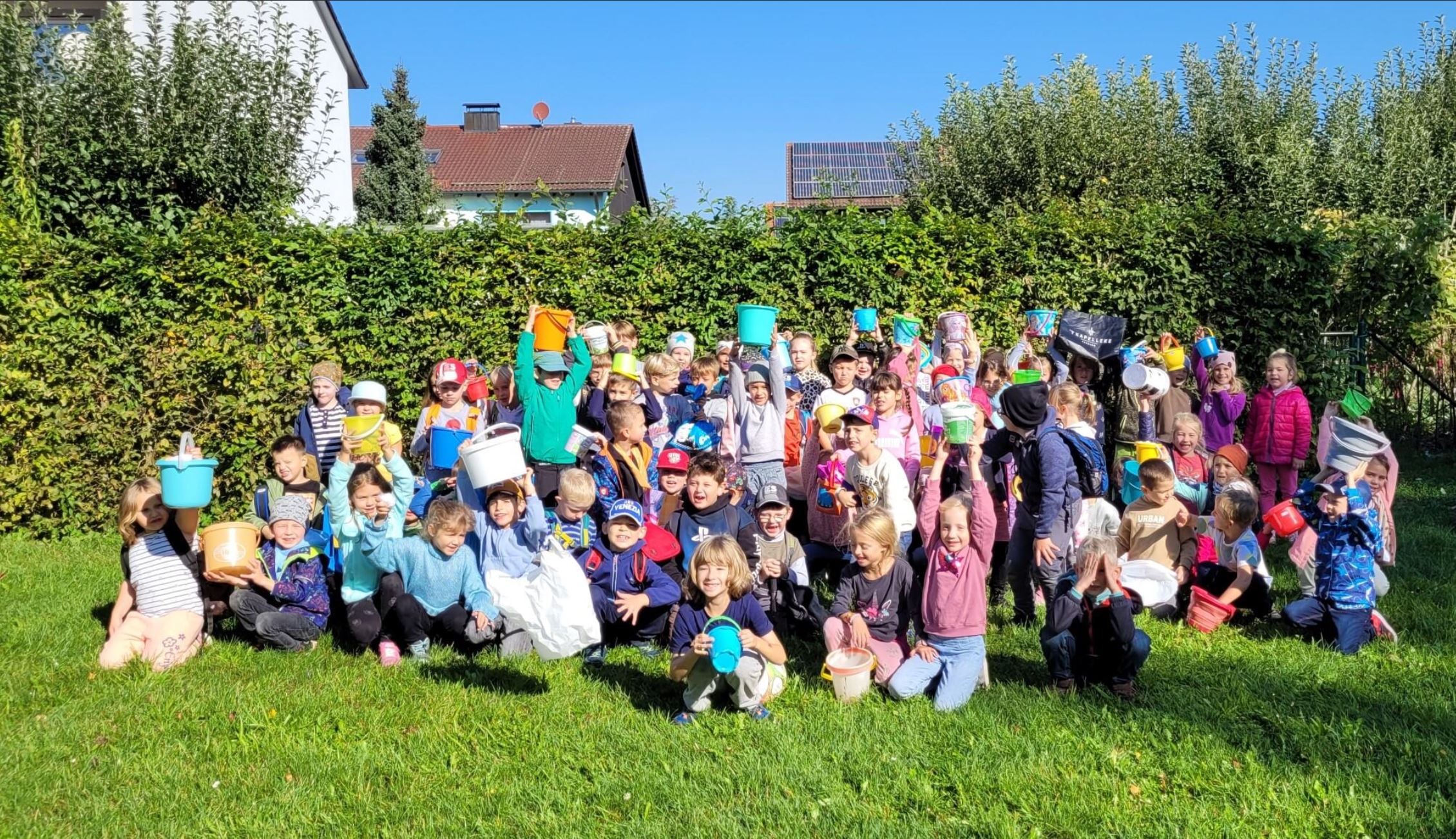 Grundschule Bergkirchen aktiv am World Clean-up Day