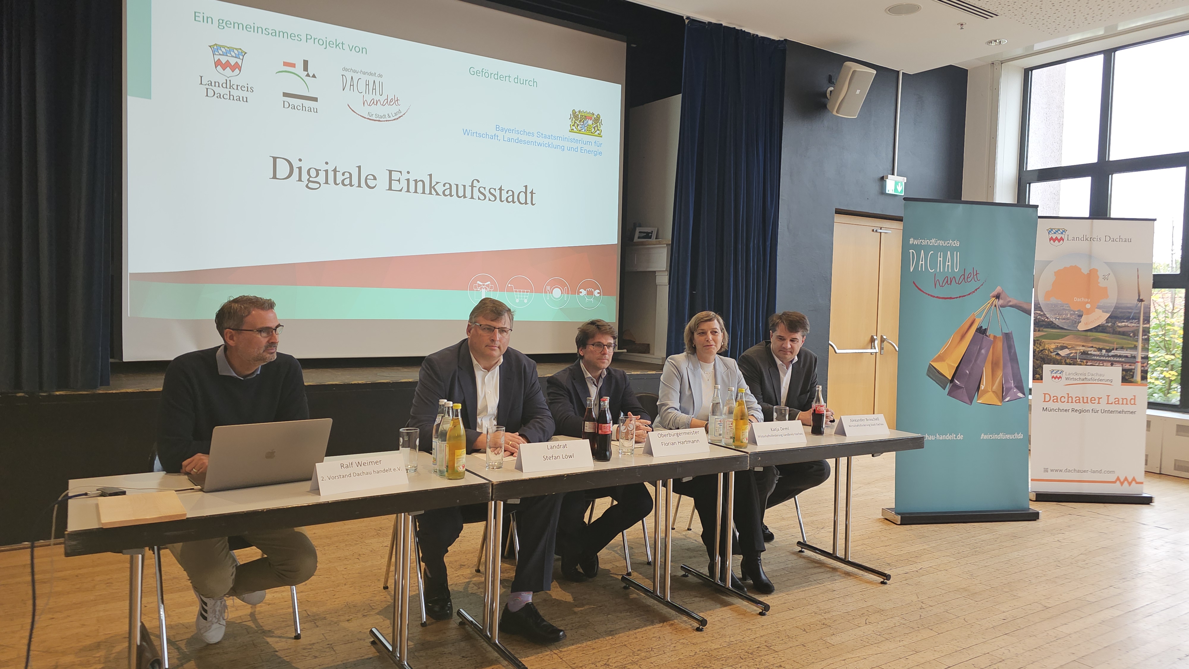 Digitale Einkaufsstadt Pressekonferenz 1