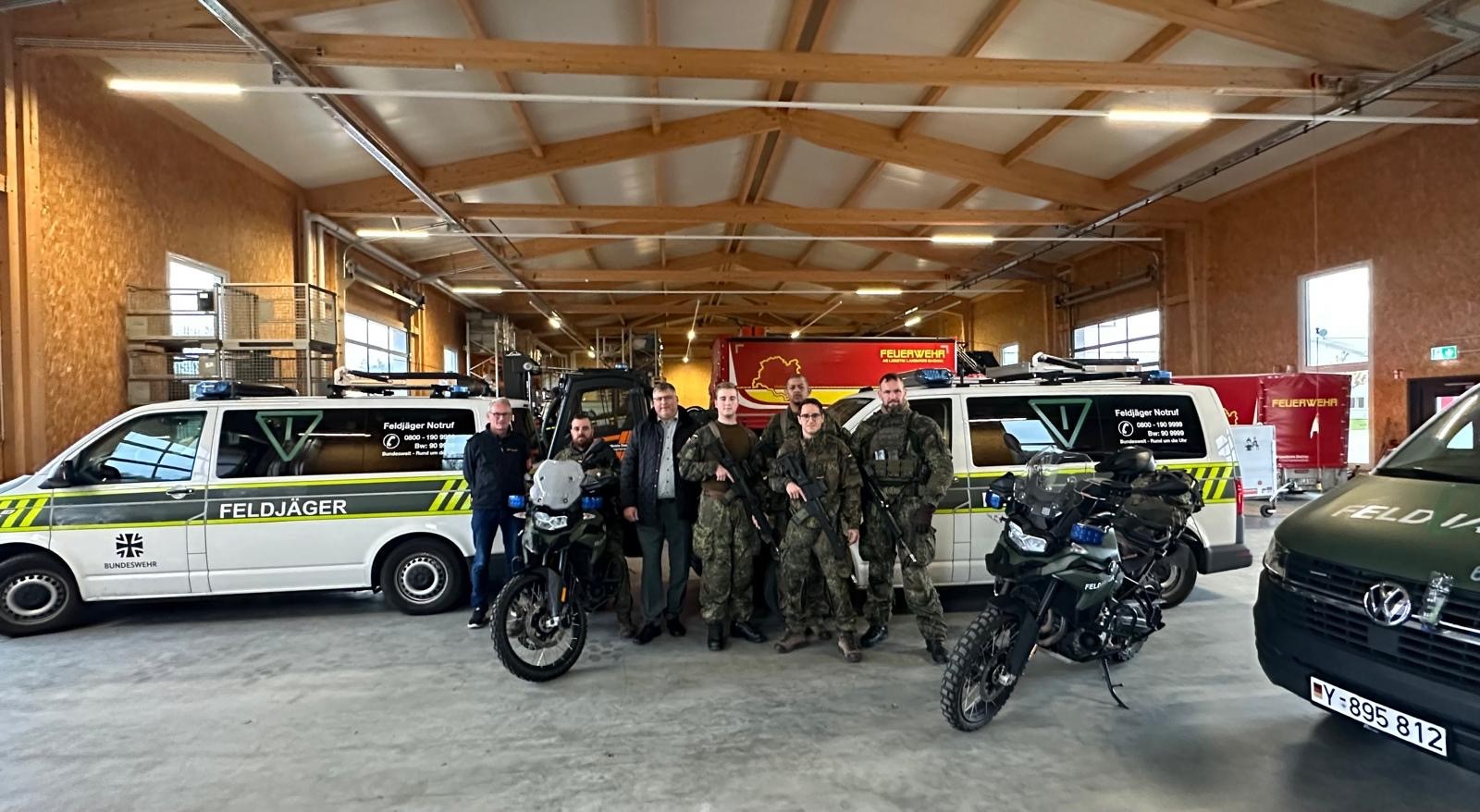 Bundeswehr zu Gast im Landkreis Dachau