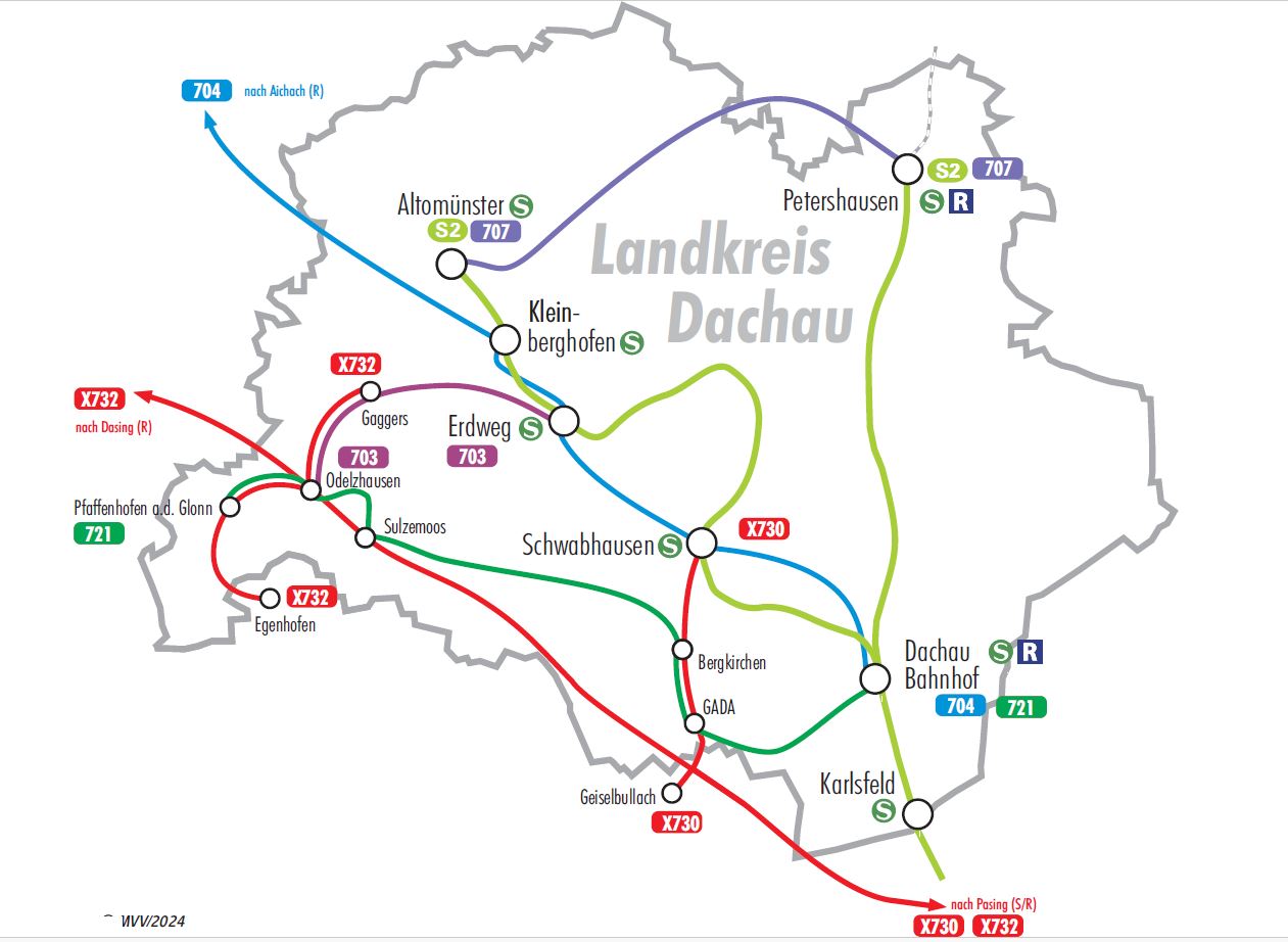 Fahrplanwechsel 2025: Verbesserte ÖPNV-Anbindung im Landkreis Dachau