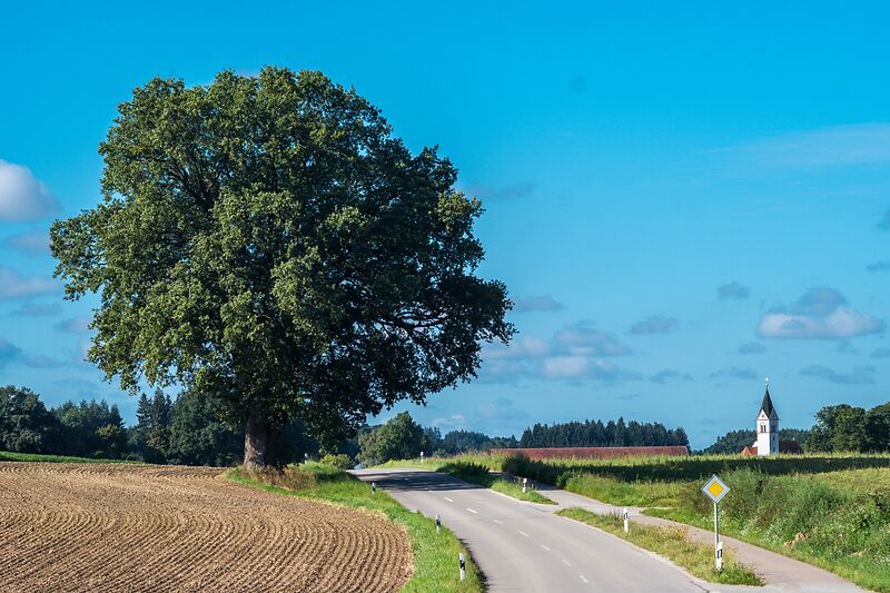 Über Lindach zum Jaudusplatz nach Aufhausen